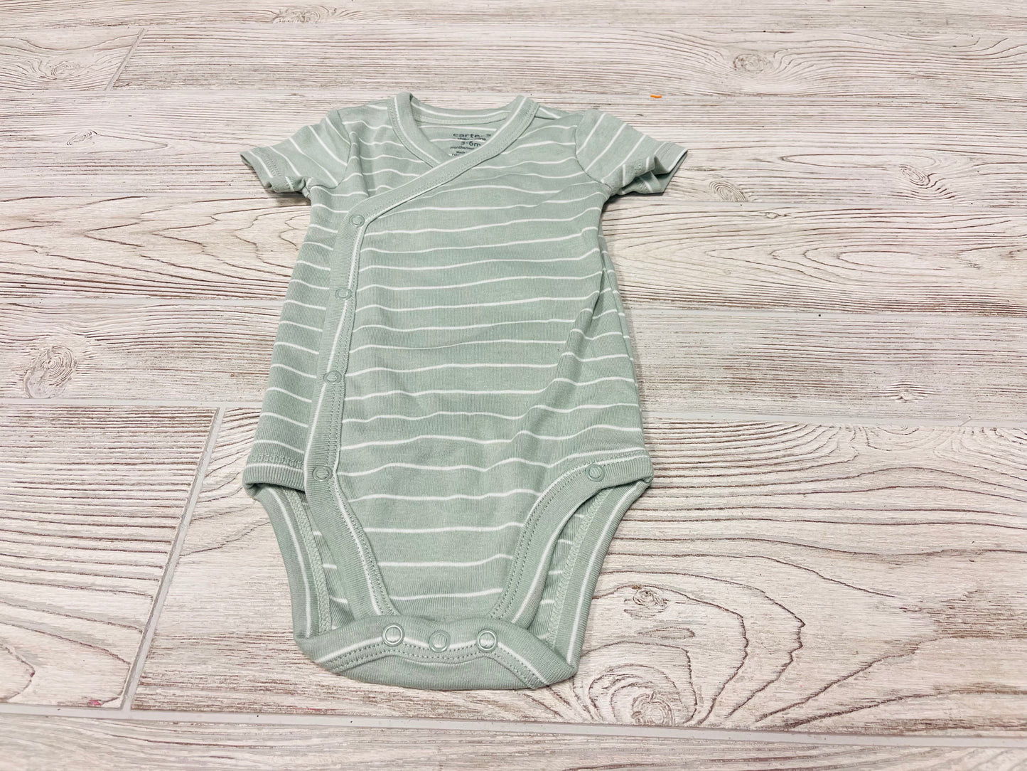 Carter’s Striped Short Sleeve Onesie