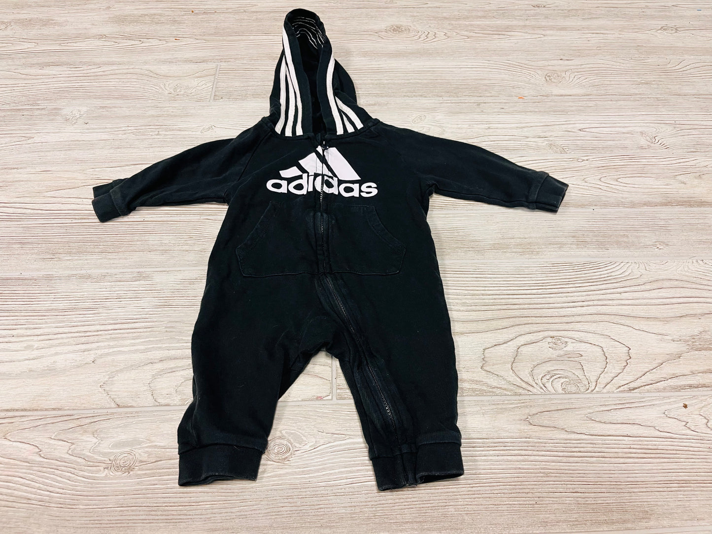 Adidas Hooded Zip Up Outfit