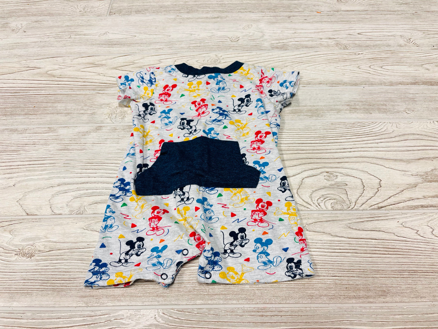 Disney Baby Mickey Mouse Short Sleeve Romper