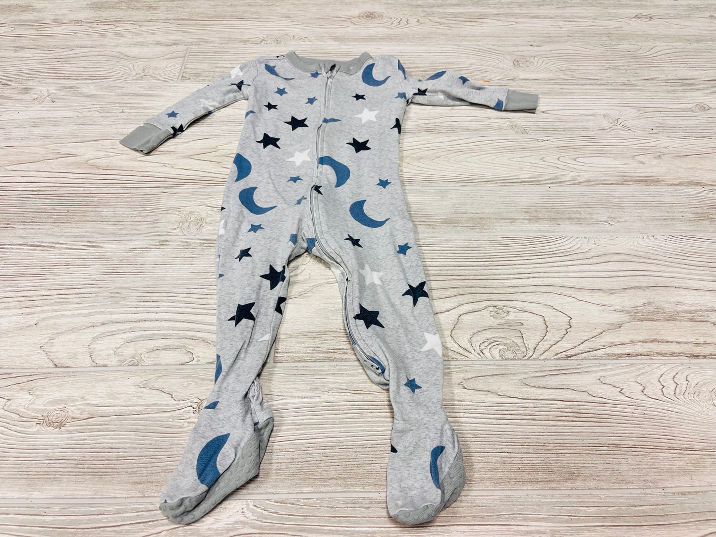 Old Navy Moon Print Zip Up Pajama