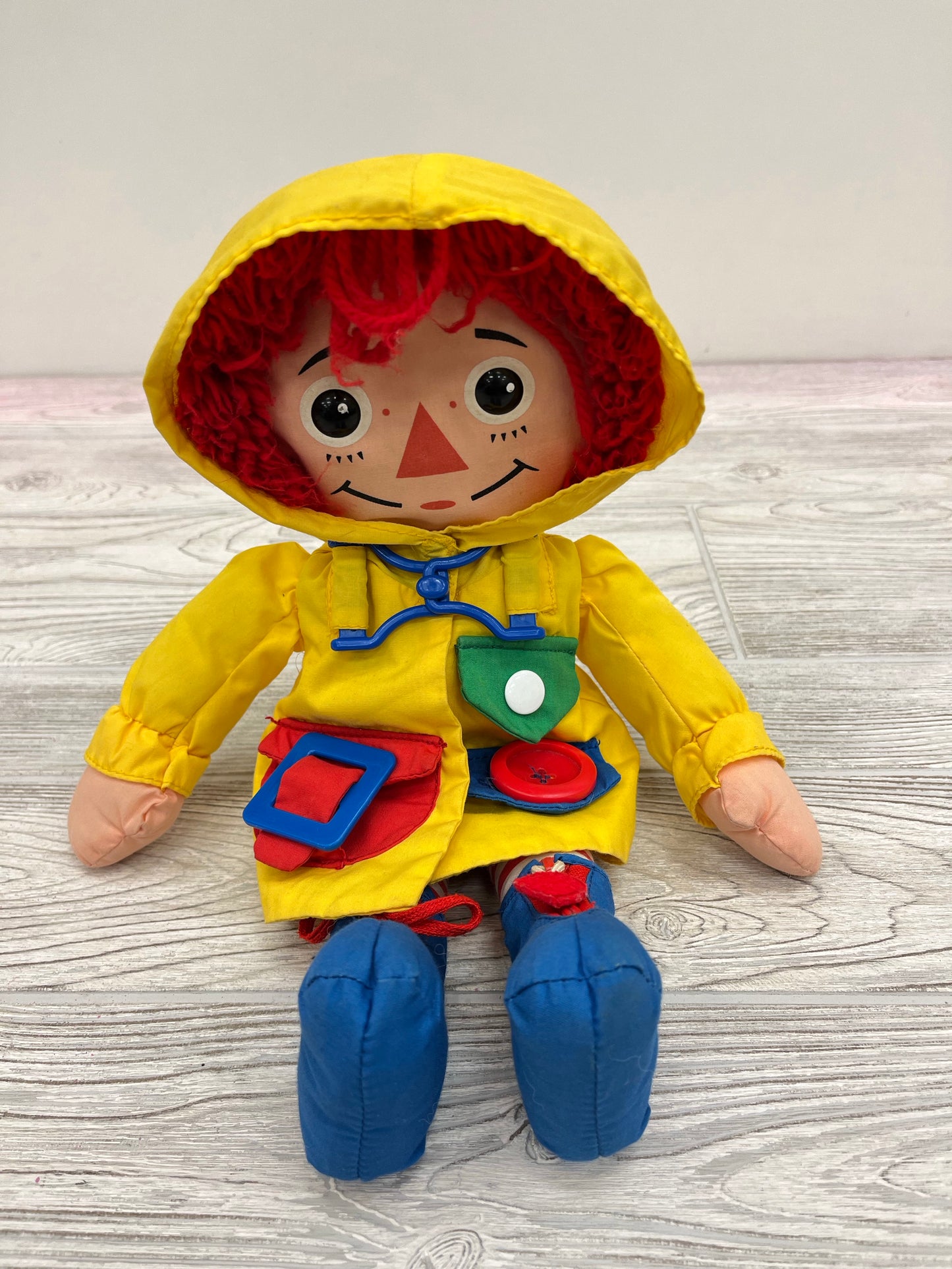 Vintage Dress Me Raggedy Ann Doll