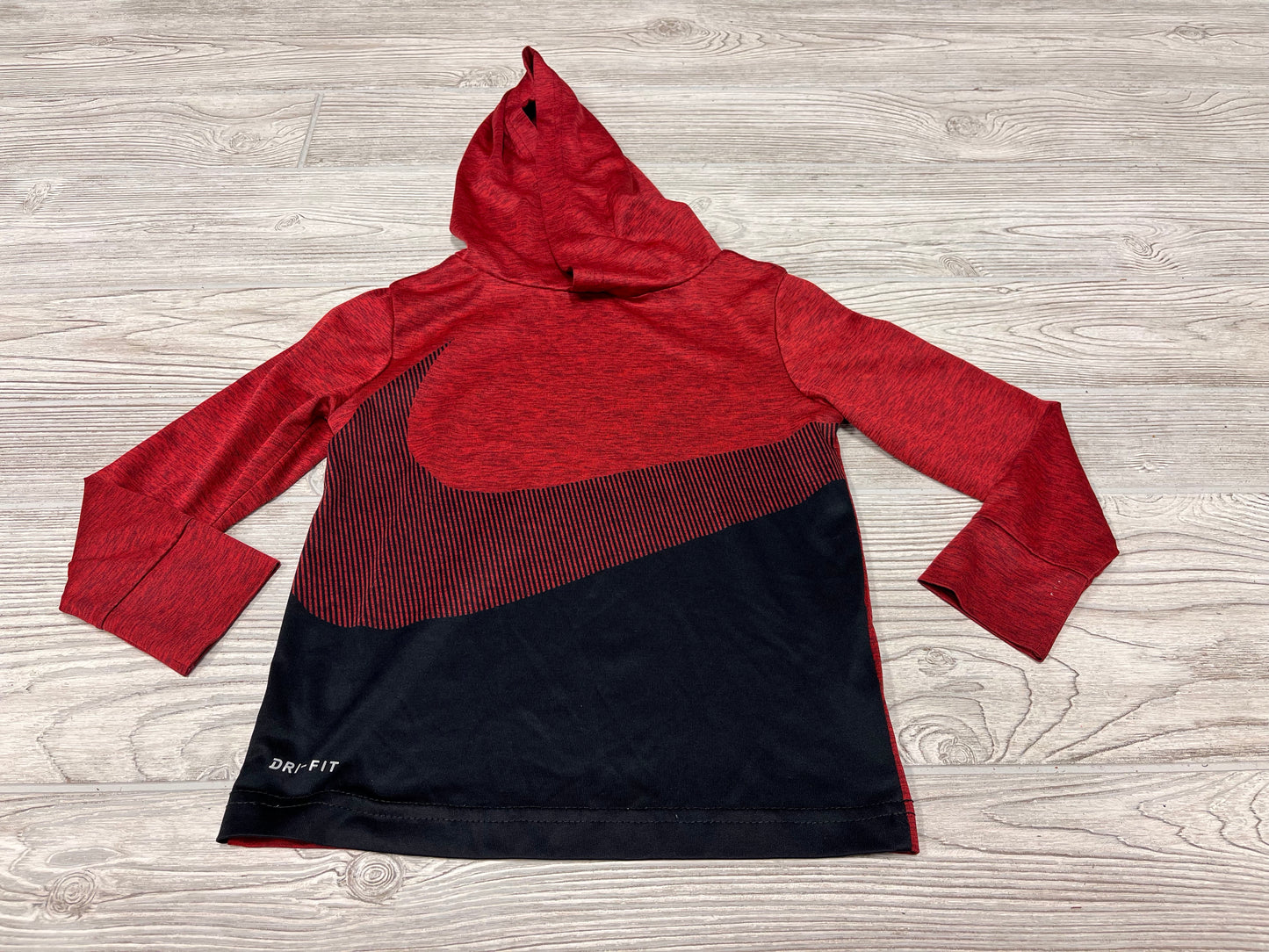 Nike Dri-Fit Hooded Athletic Long Sleeve Shirt