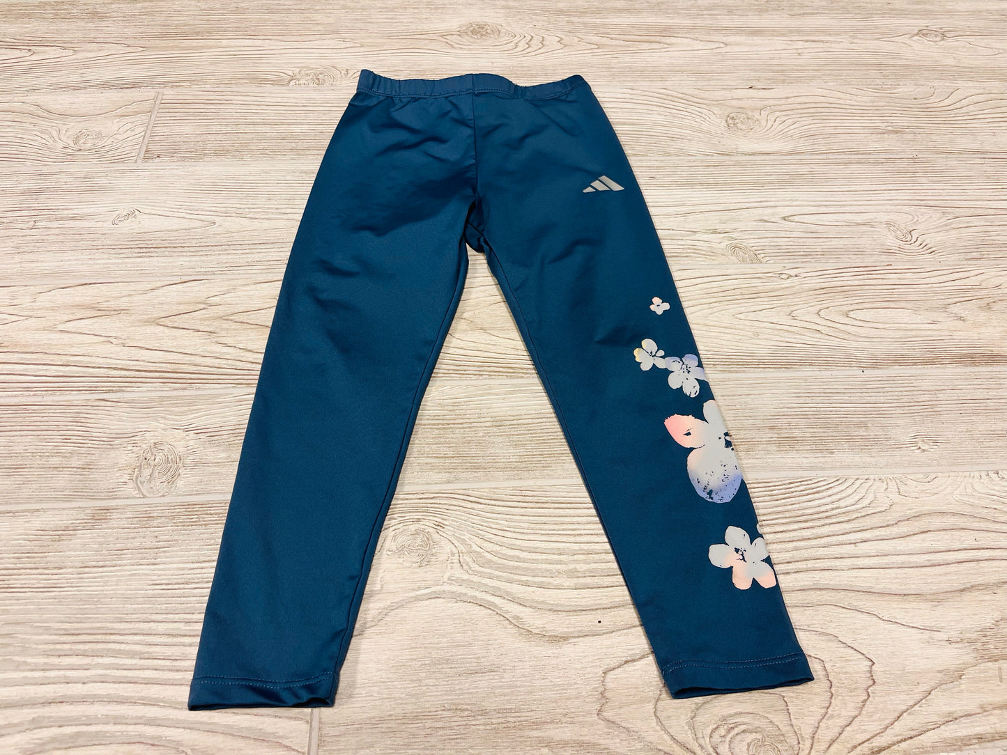 Adidas Flower Print Athletic Leggings