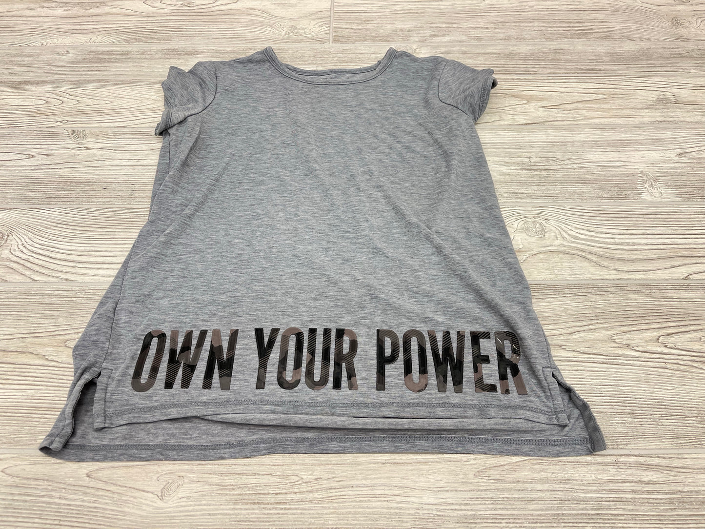Athleta Girl “Own Your Power” Athletic Short Sleeve Shirt