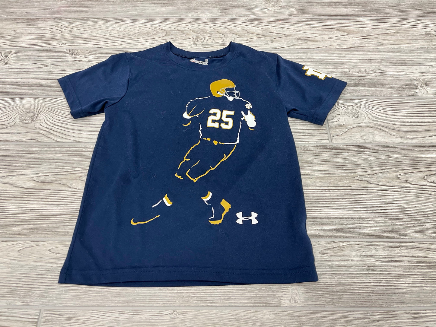 Under Armour Notre Dame Athletic Short Sleeve Shirt