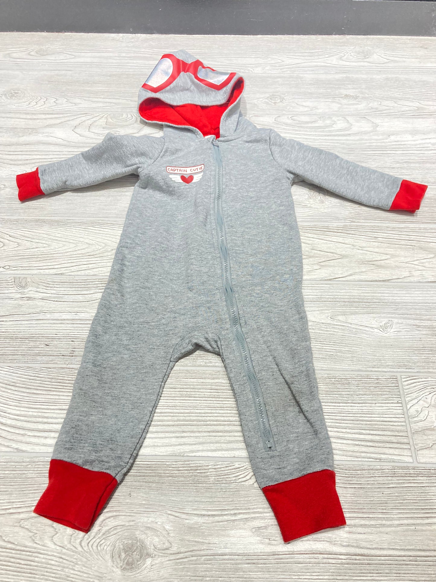 Cat & Jack “Captain Cutie” Zip Up Outfit