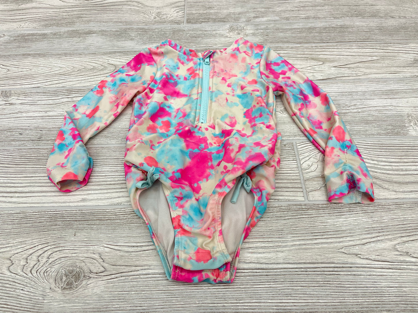 Cat & Jack One Piece Rashguard Swimsuit