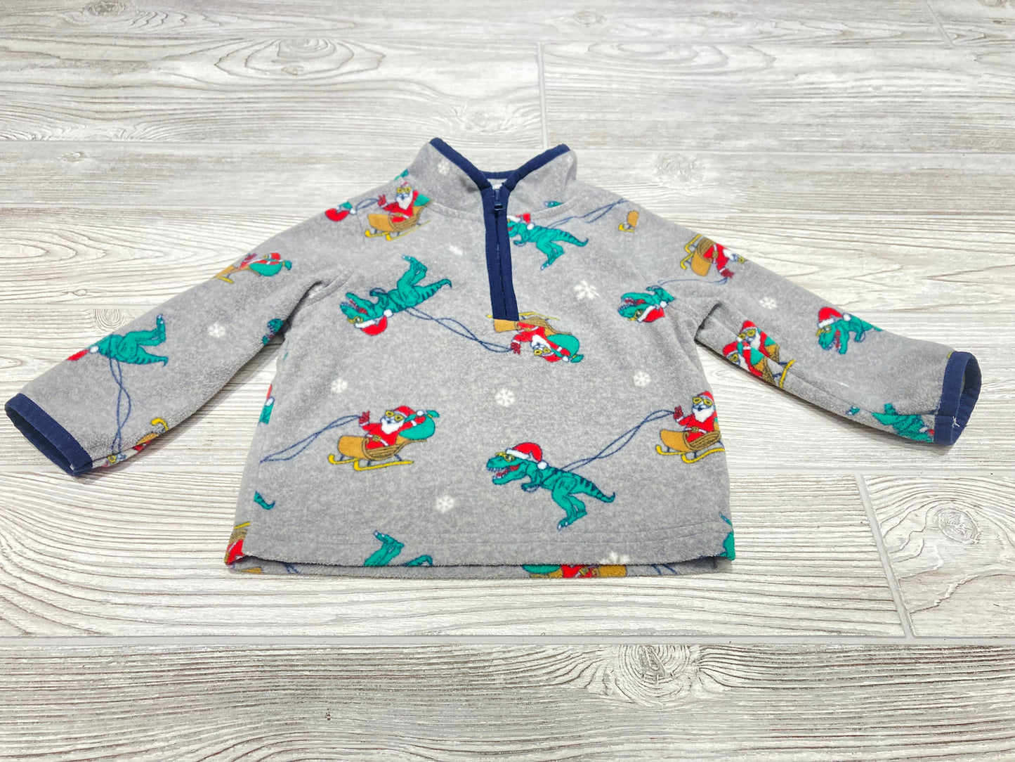 OshKosh Christmas Print Fleece