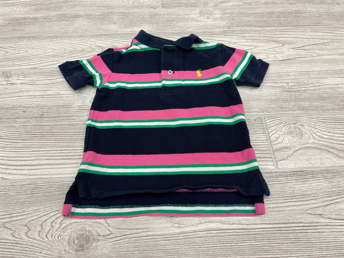 Ralph Lauren Striped Short Sleeve Polo Shirt