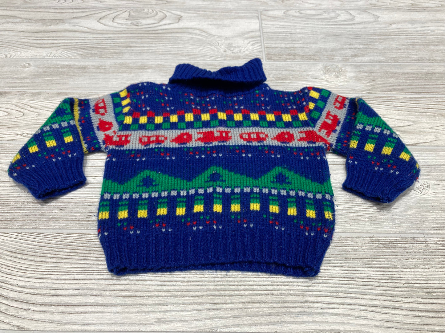 Vintage Train Sweater