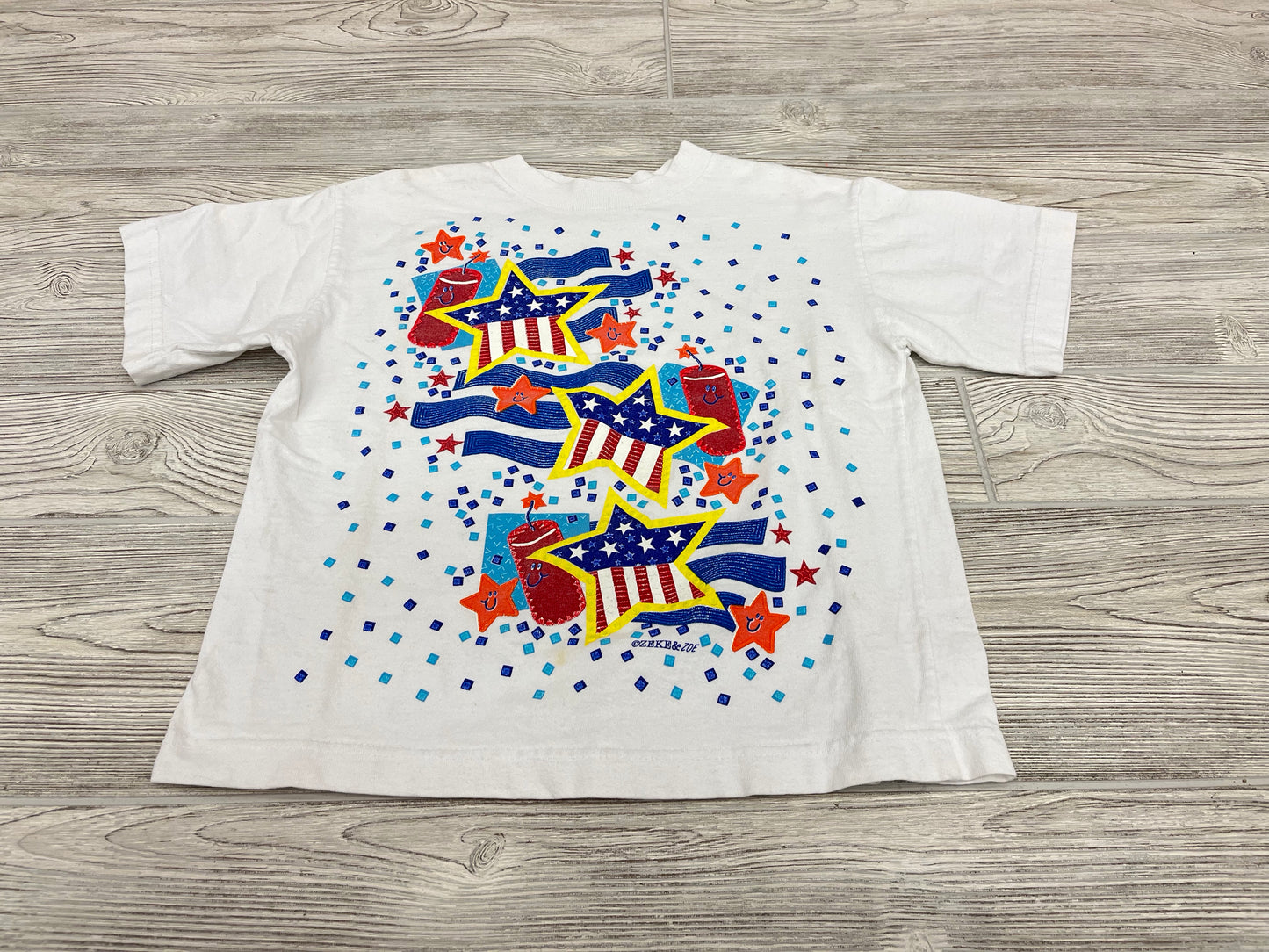 Vintage Honors Fourth of July T-Shirt