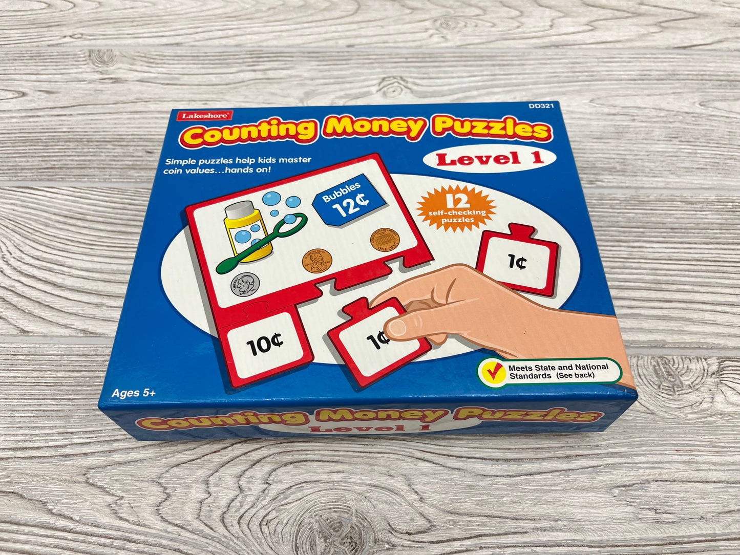 Lakeshore Counting Money Puzzles - Level 1