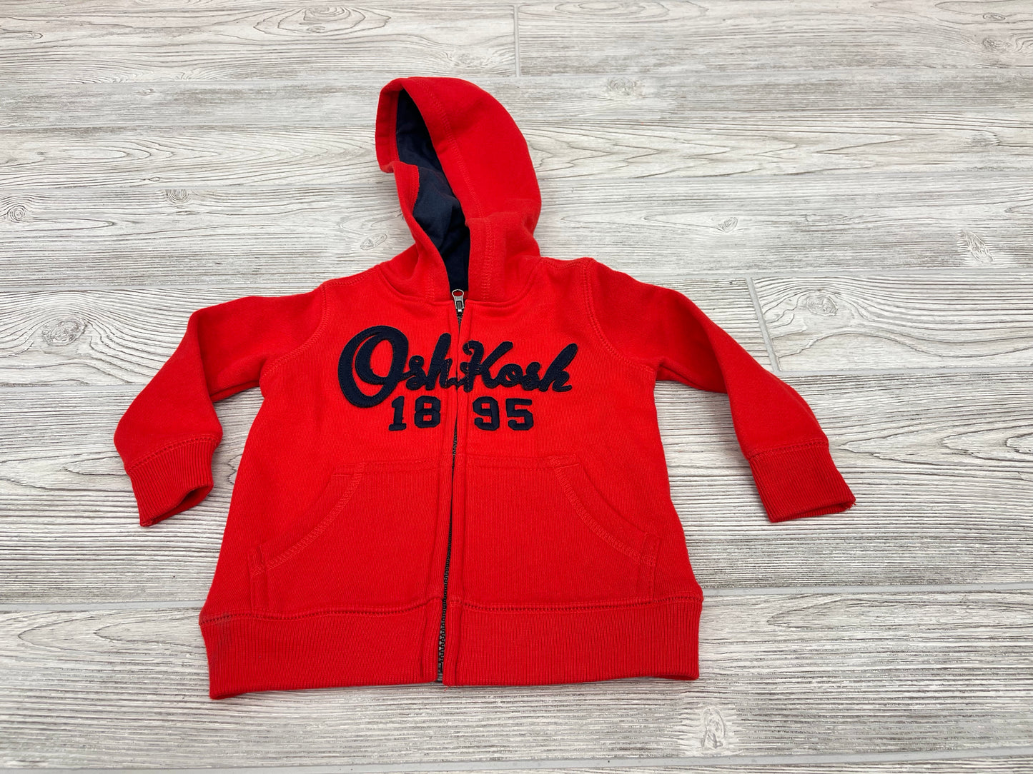 OshKosh Hooded Zip Up Sweatshirt