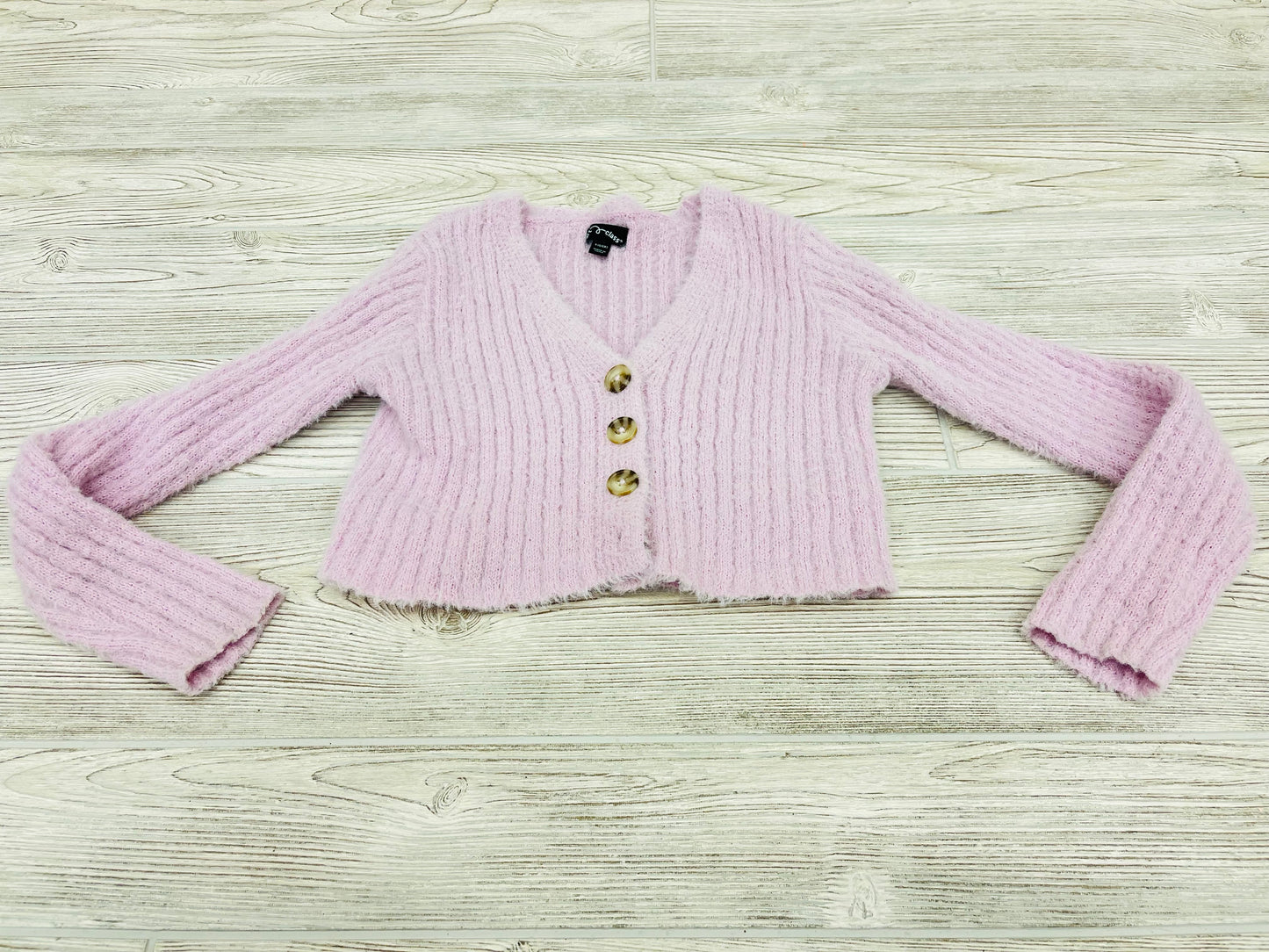 Art Class Half Waist Sweater Cardigan