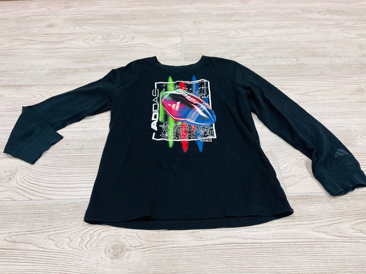 Adidas Football Print Long Sleeve Shirt