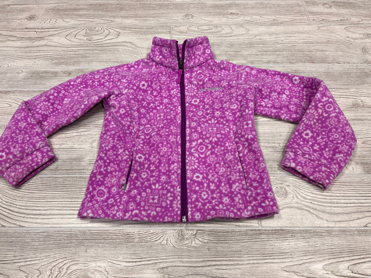 Columbia Girls Zip Up Fleece Jacket