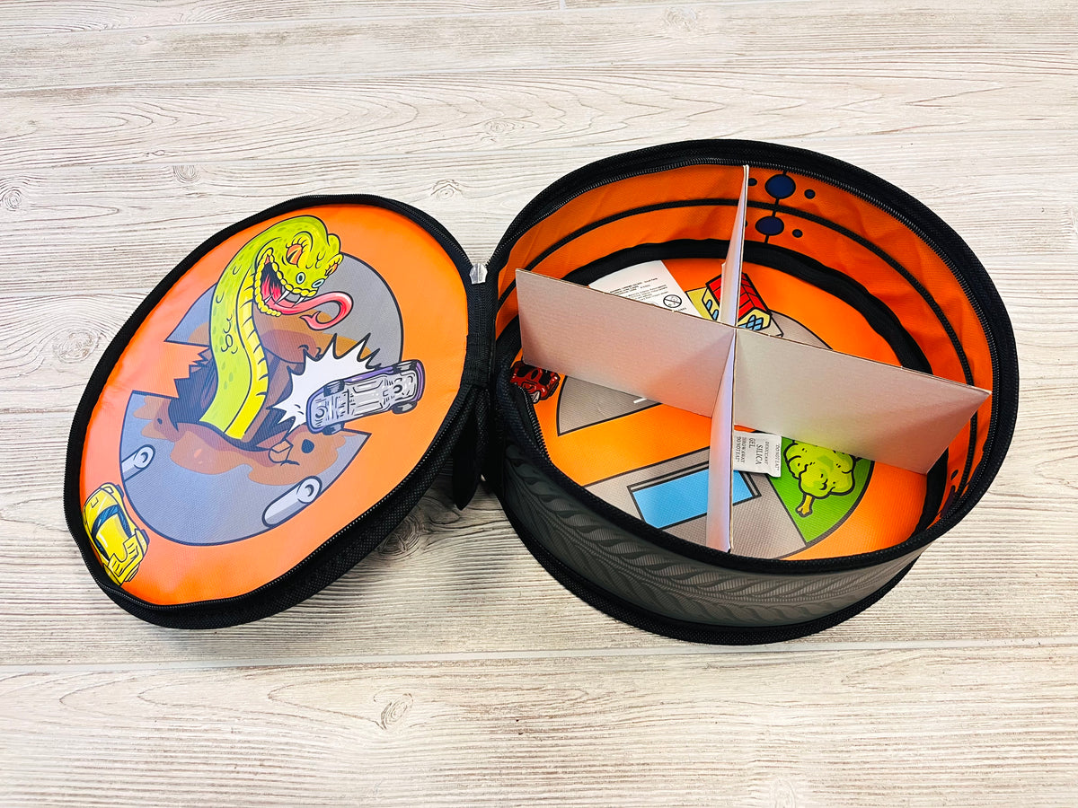 Zip Bin Hot Wheels Wheelie Track Pack