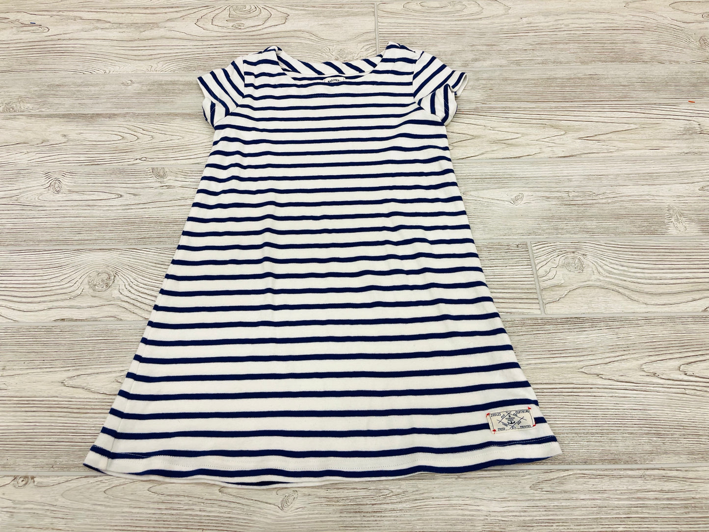 Mariners Grade Joules Striped Short Sleeve Dress
