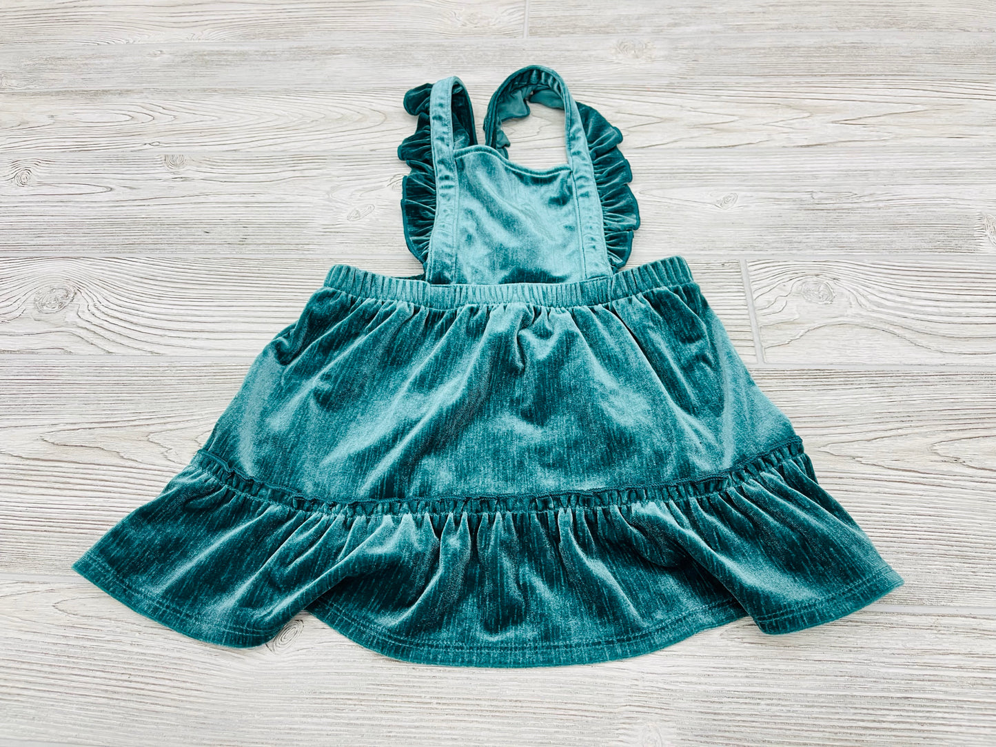 Cat & Jack Velvet Overall Dress