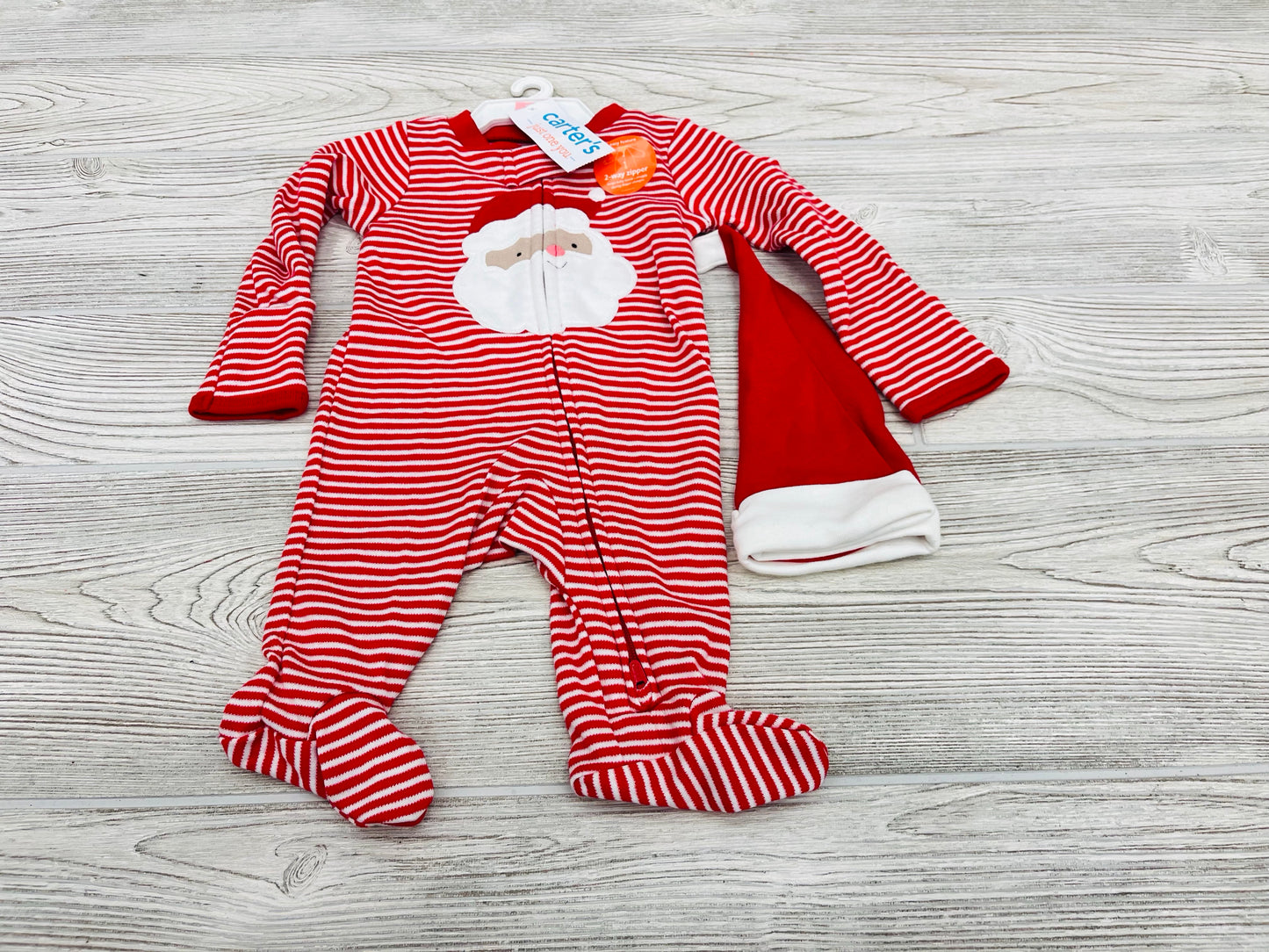 Carter’s Santa Zip Up Sleeper