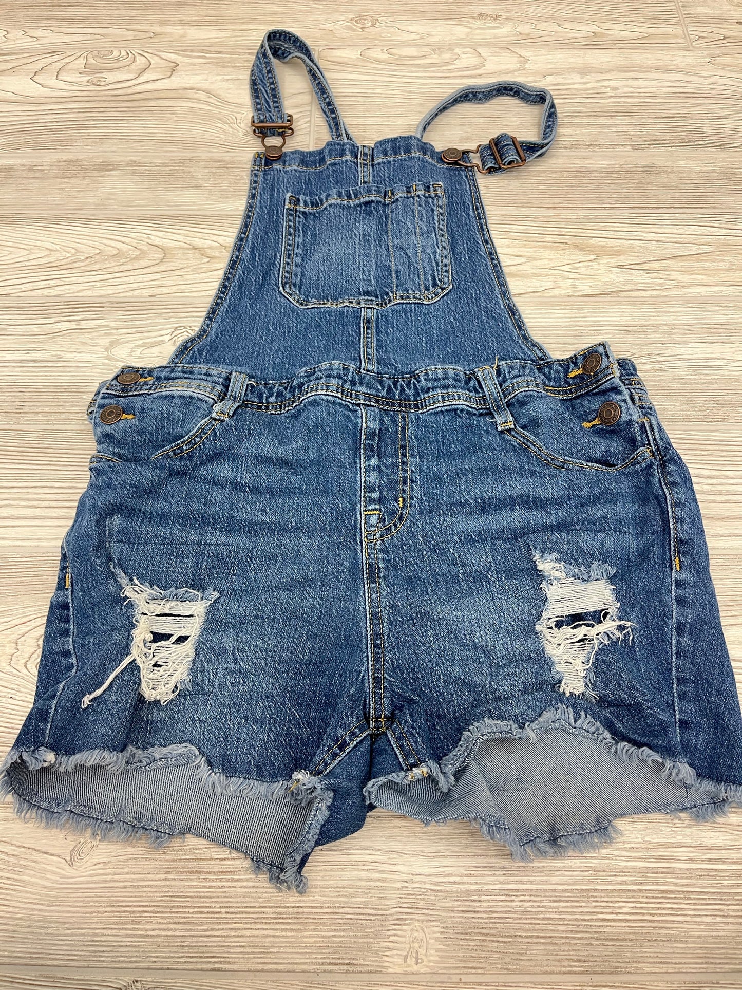 Cat & Jack Denim Shorts Overalls