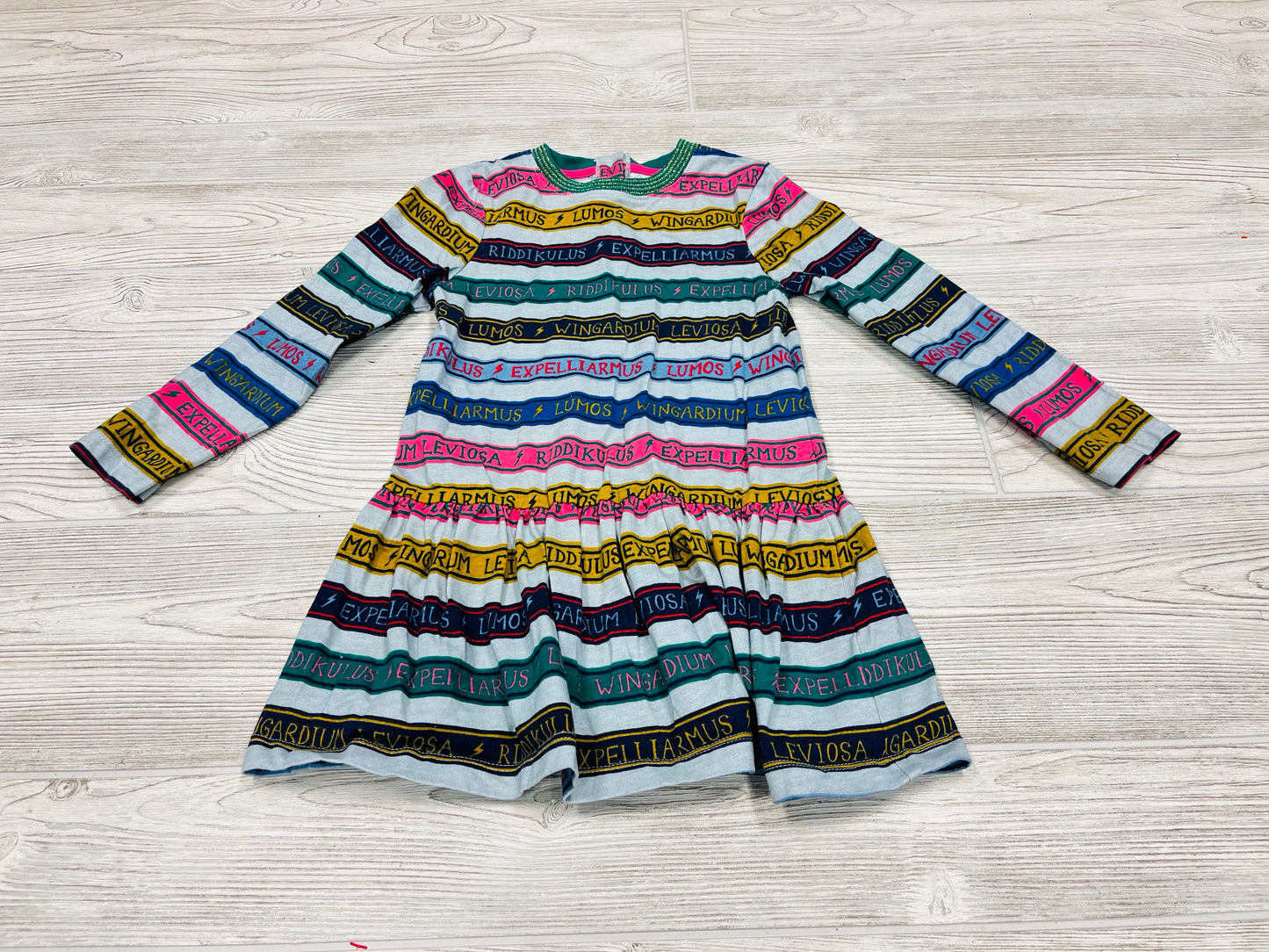 Harry Potter Mini Boden Long Sleeve Dress
