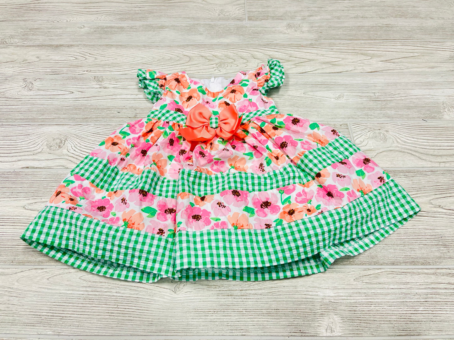 Bonnie Baby Flower Print Dress