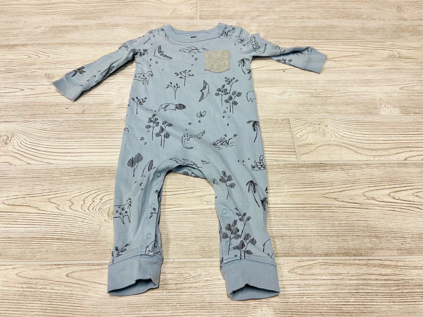Tea Pocket Animal Print Outfit