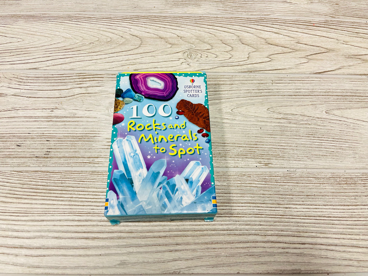Usborne Spotter Cards 100 Rocks and Minerals to Spot