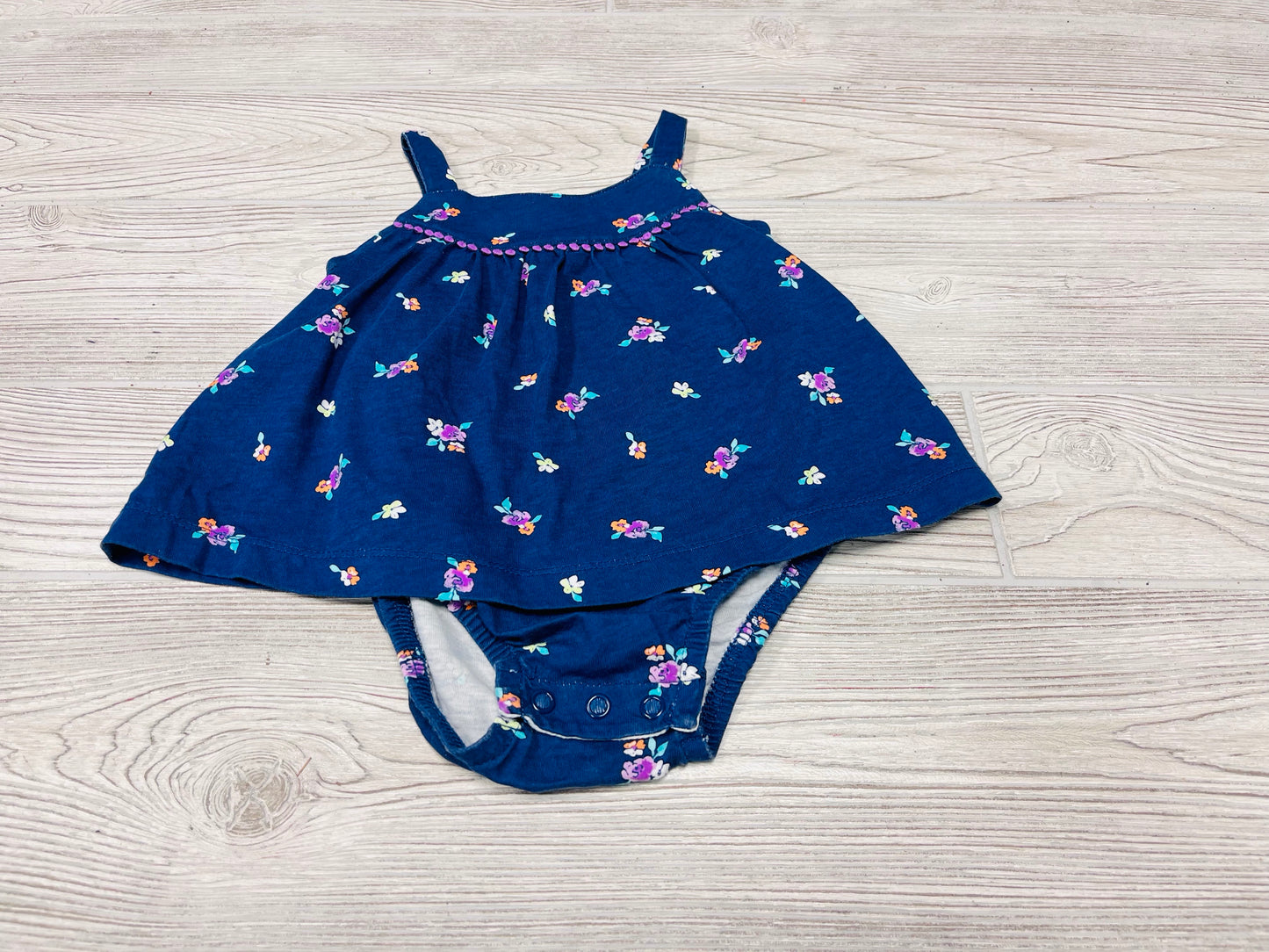 Carter’s Flower Print Onesie Romper