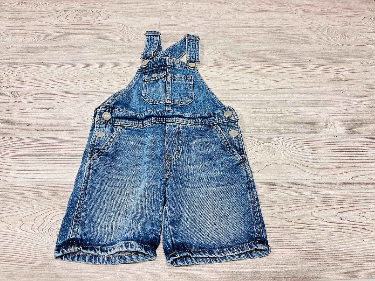 H&M Blue Jean Short Overalls