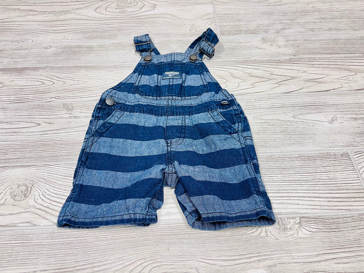 OshKosh Striped Shortalls