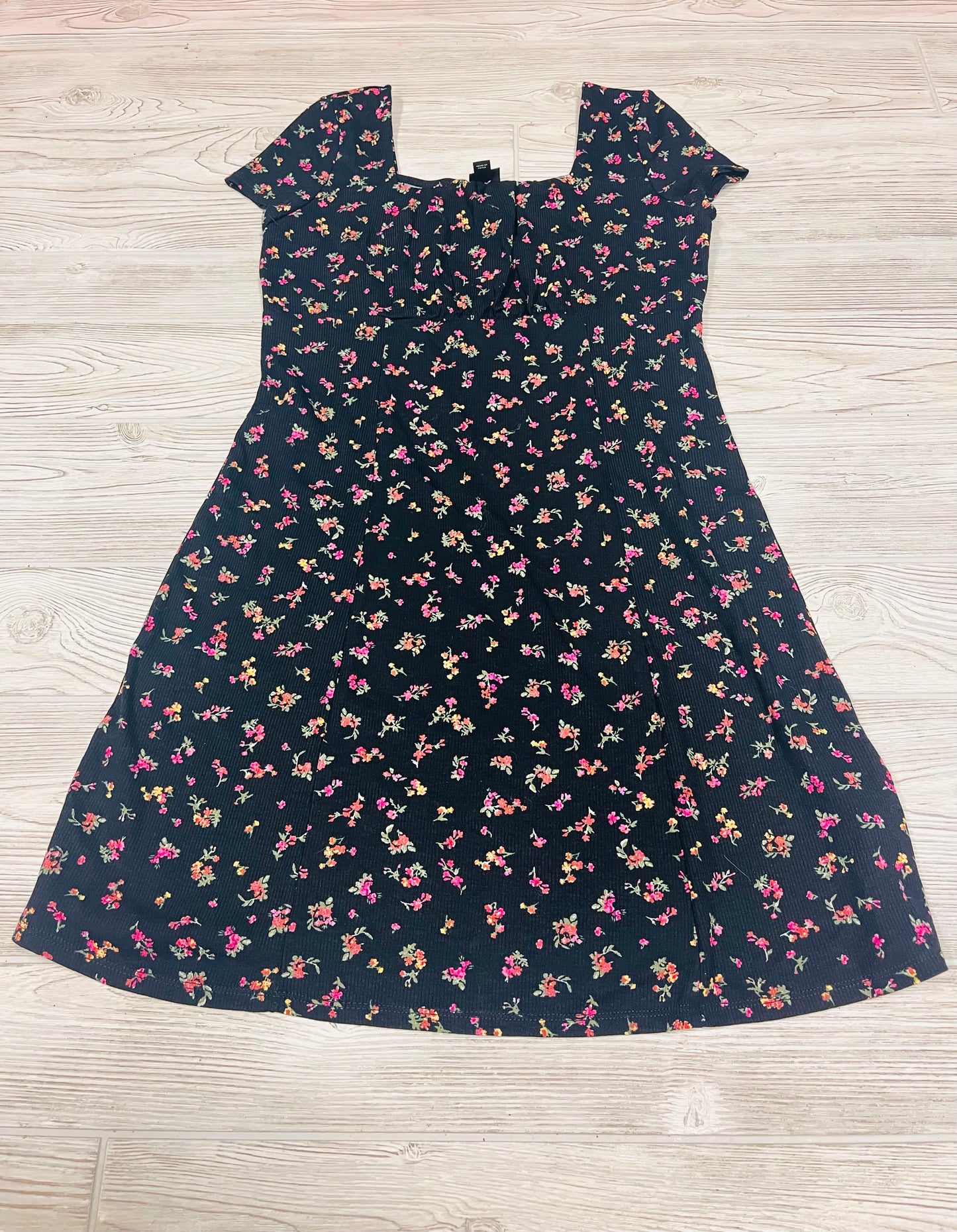Art Class Flower Print Dress