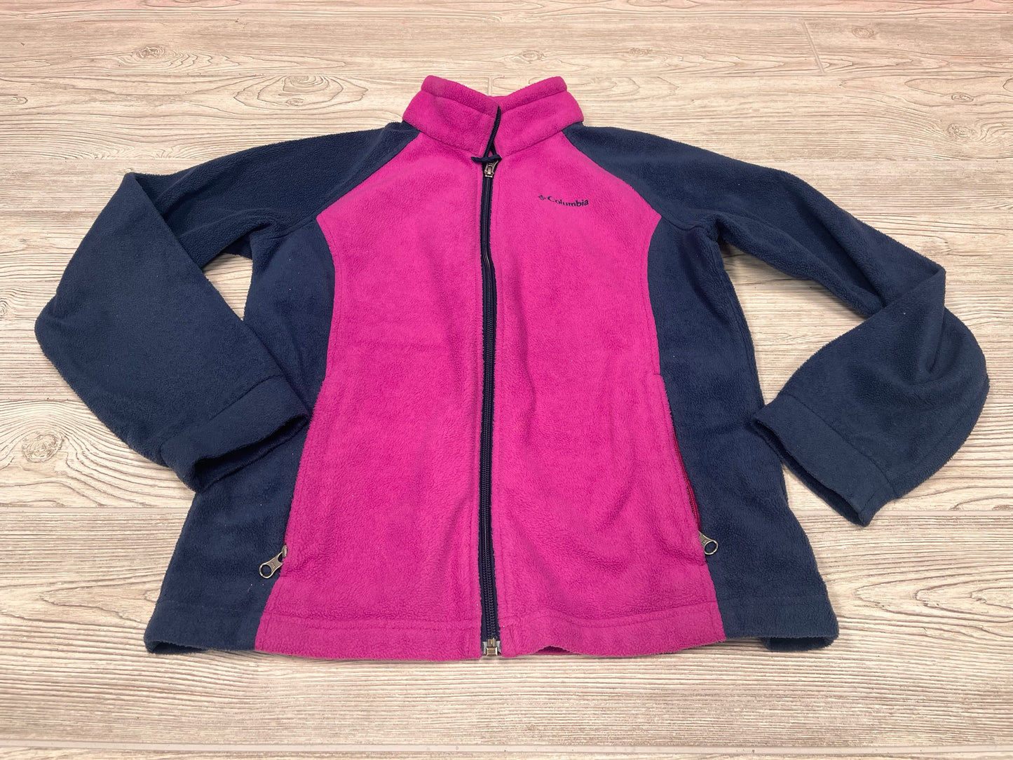 Columbia Girls Zip Up Fleece Jacket