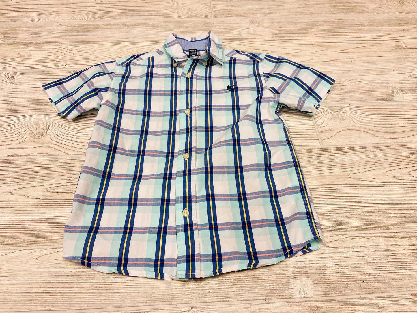 Chaps Short Sleeve Button Down Shirt