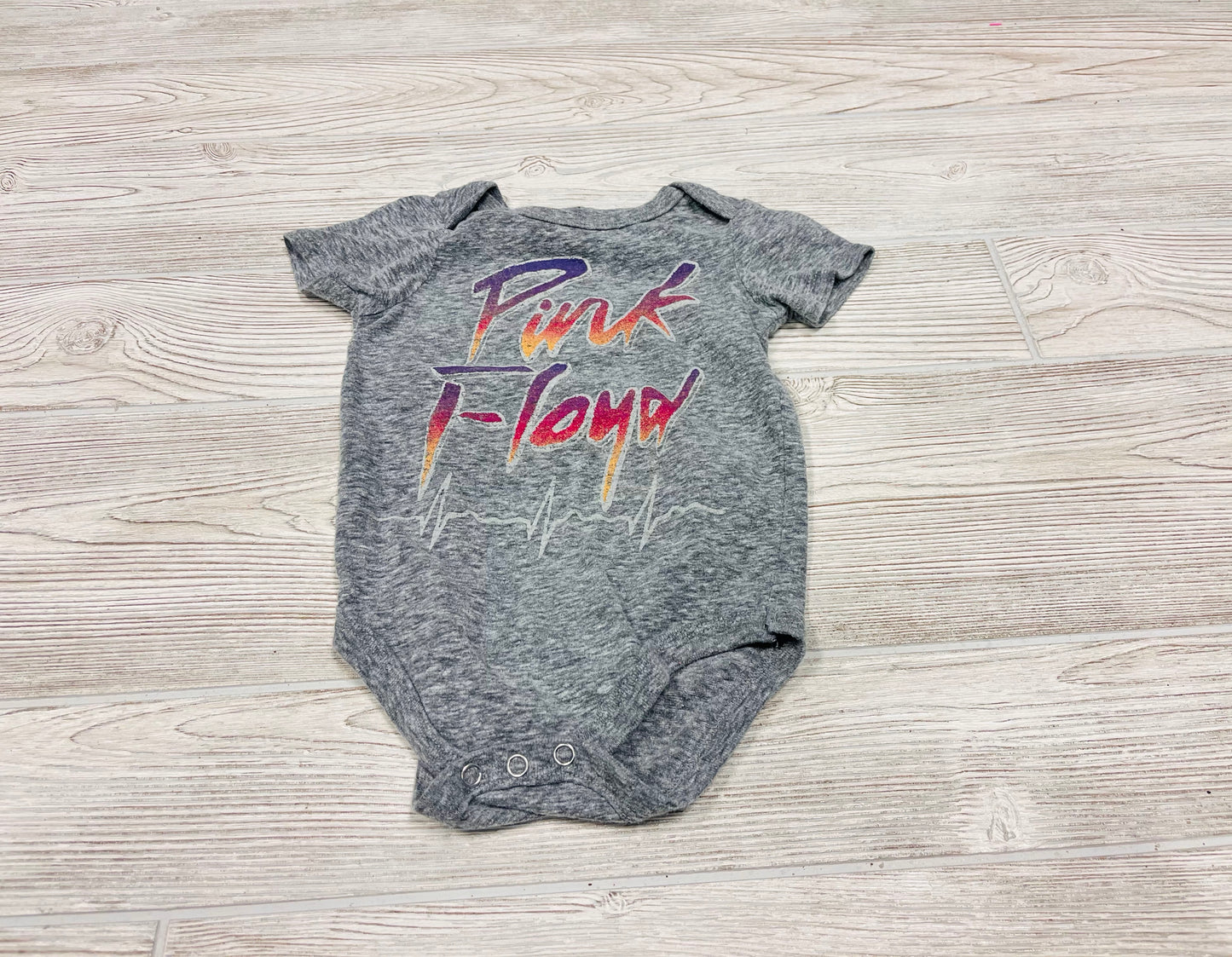 Pink Floyd Short Sleeve Onesie