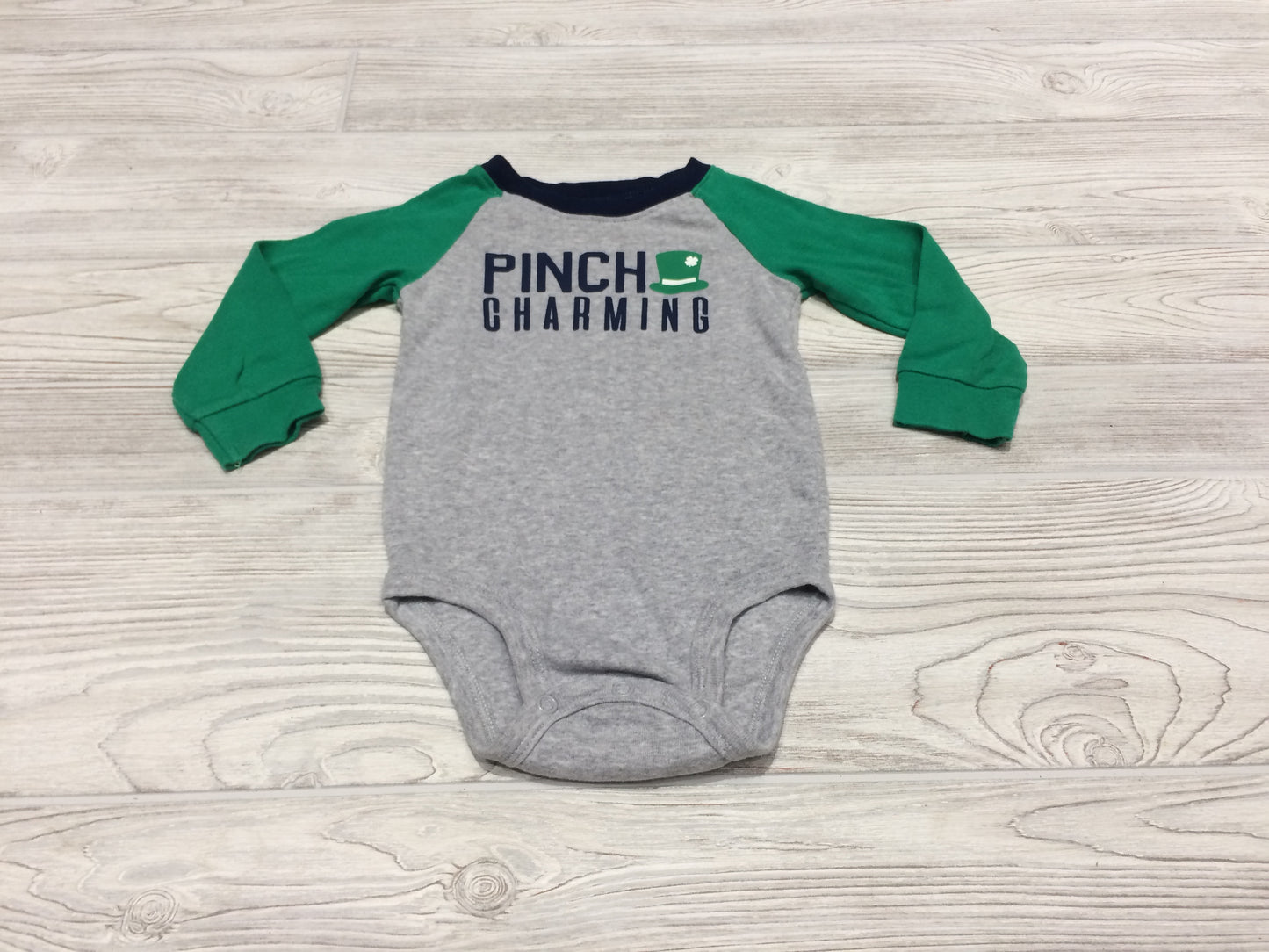 Carter’s “Pinch Charming” Long Sleeve Onesie
