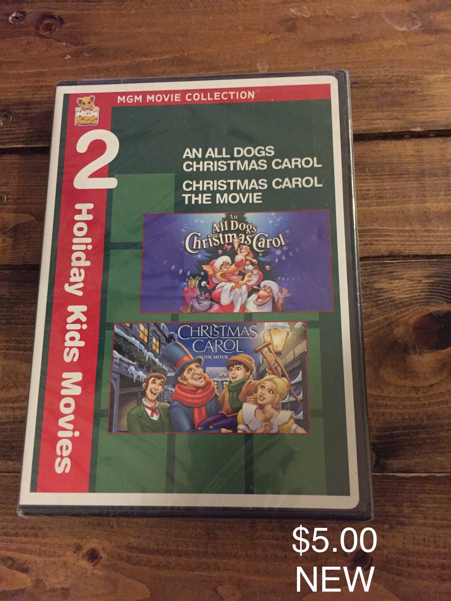 2 Holiday Kids Movies: An All Dogs Christmas Carol/Christmas Carol The Movie