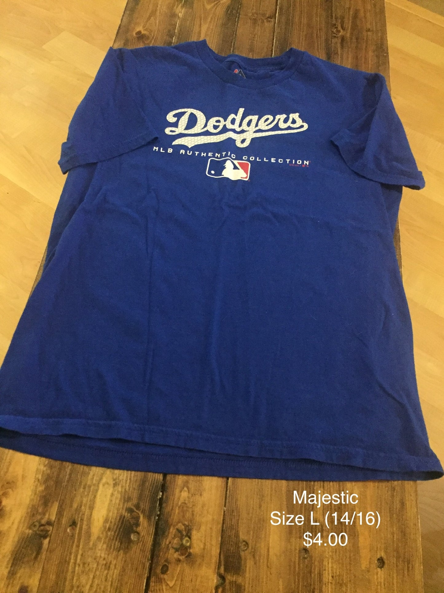 Majestic Dodgers Short Sleeve Shirt