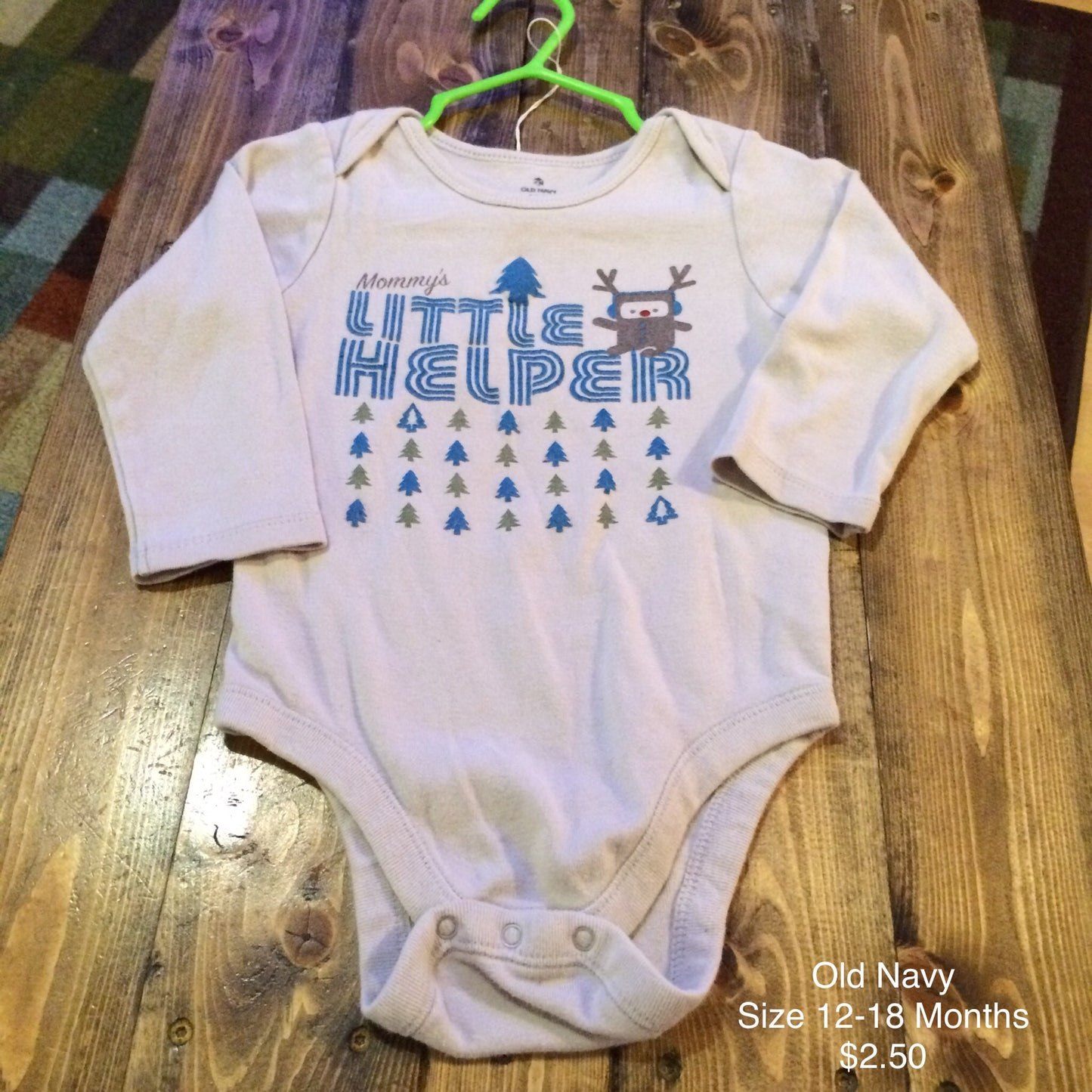 Old Navy “Mommy’s Little Helper” Onesie
