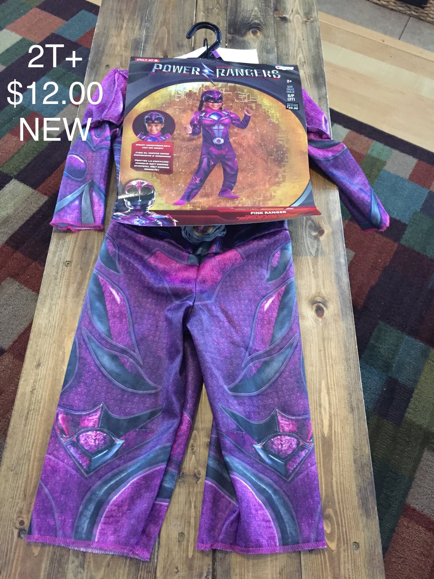 Pink Power Ranger Costume