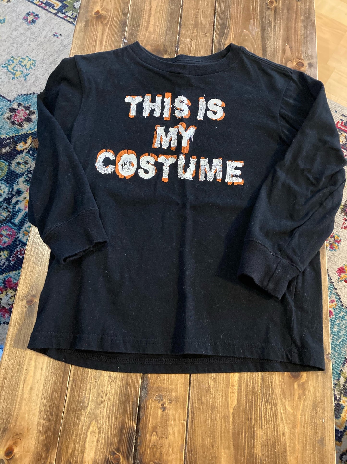 GAP “This Is My Costume” Long Sleeve Shirt