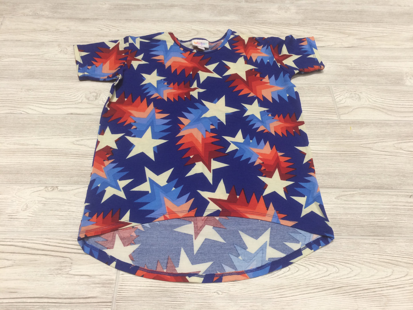 Lularoe Star Print Short Sleeve Shirt