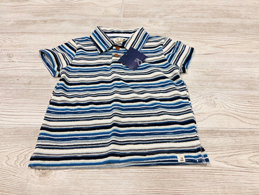Me & Henry London Striped Short Sleeve Shirt