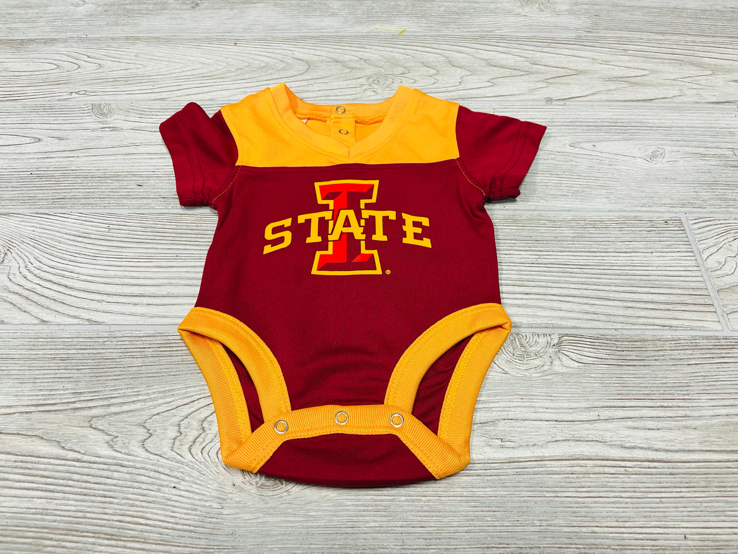 Rivalry Threads Iowa State Athletic Short Sleeve Onesie