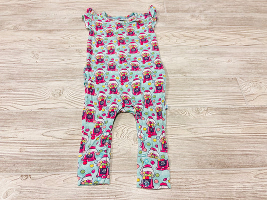 Posh Peanut Gumball Print Bamboo Romper