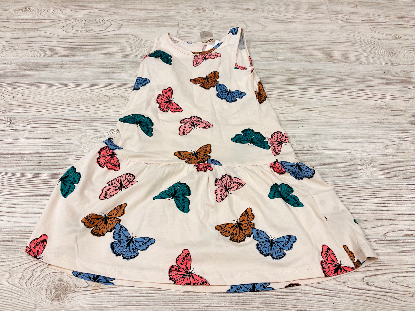 H&M Butterfly Print Tank Dress