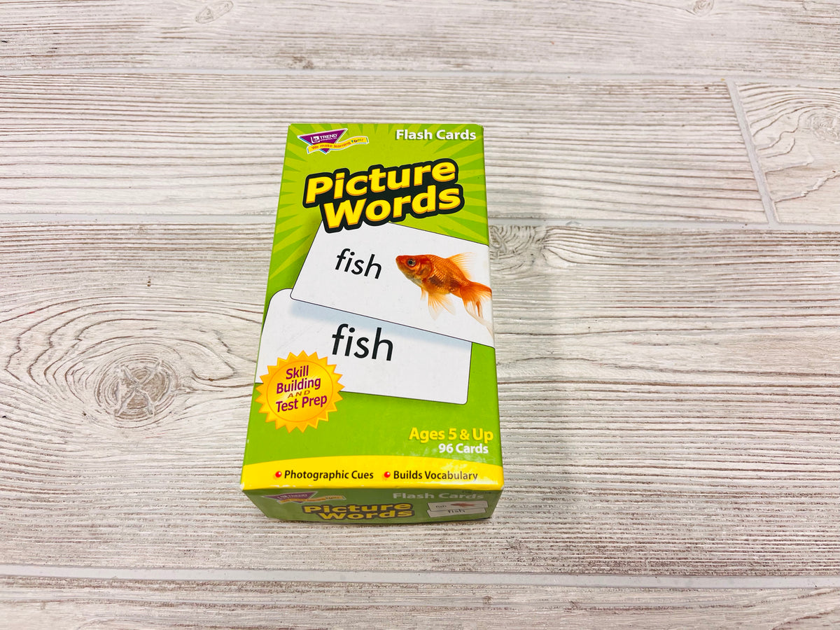Picture Words Flash Cards