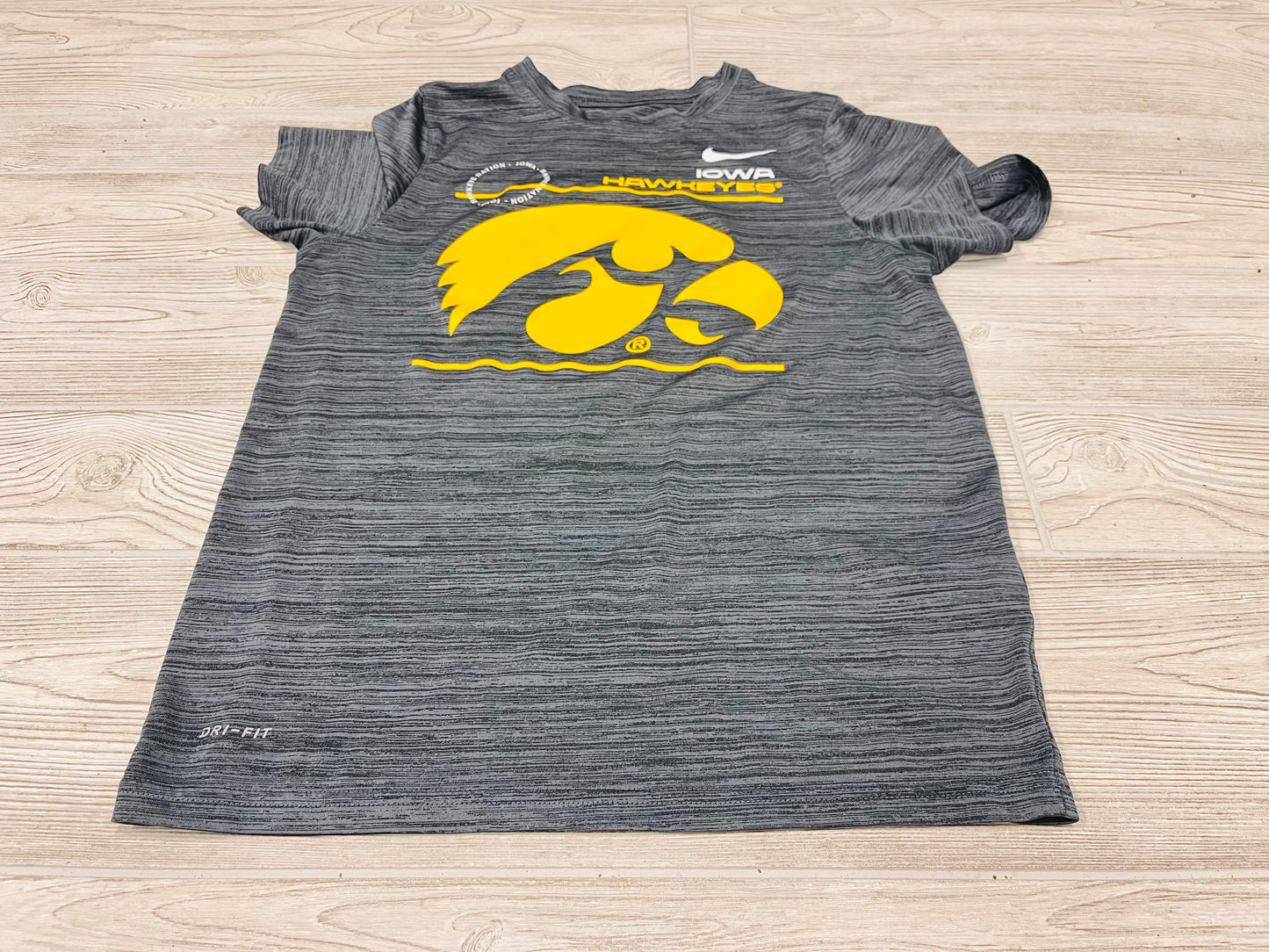 The Nike Tee Iowa Hawkeyes Athletic Short Sleeve Shirt