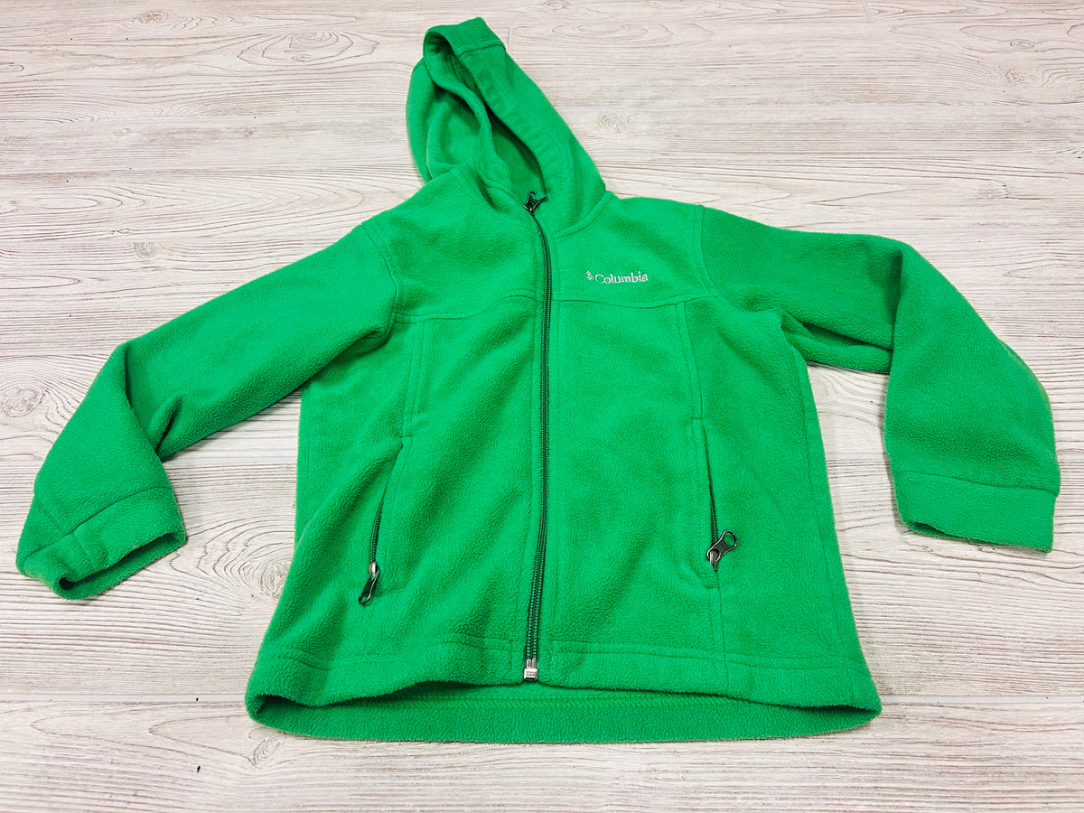 Columbia Boys Hooded Zip Up Fleece Jacket